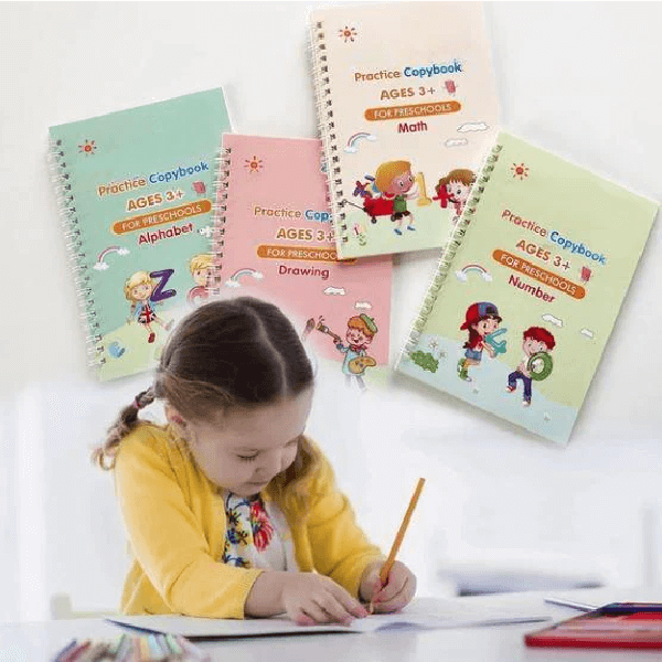 Magic Kids reusable practice book