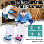 Number Rolling Stamp for Preschool kindergarten Home School Teaching