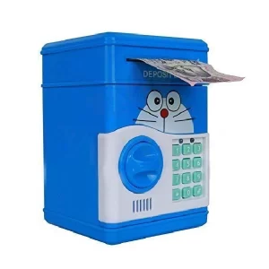 Piggy Bank Money Box with Electronic Lock & ATM Machine